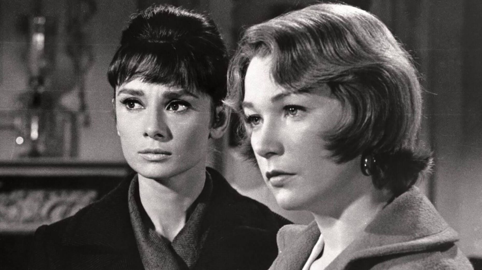 Audrey Hepburn and Shirley MacLaine playing in the The Children’s Hour. Photo: Screenshot of the movie
