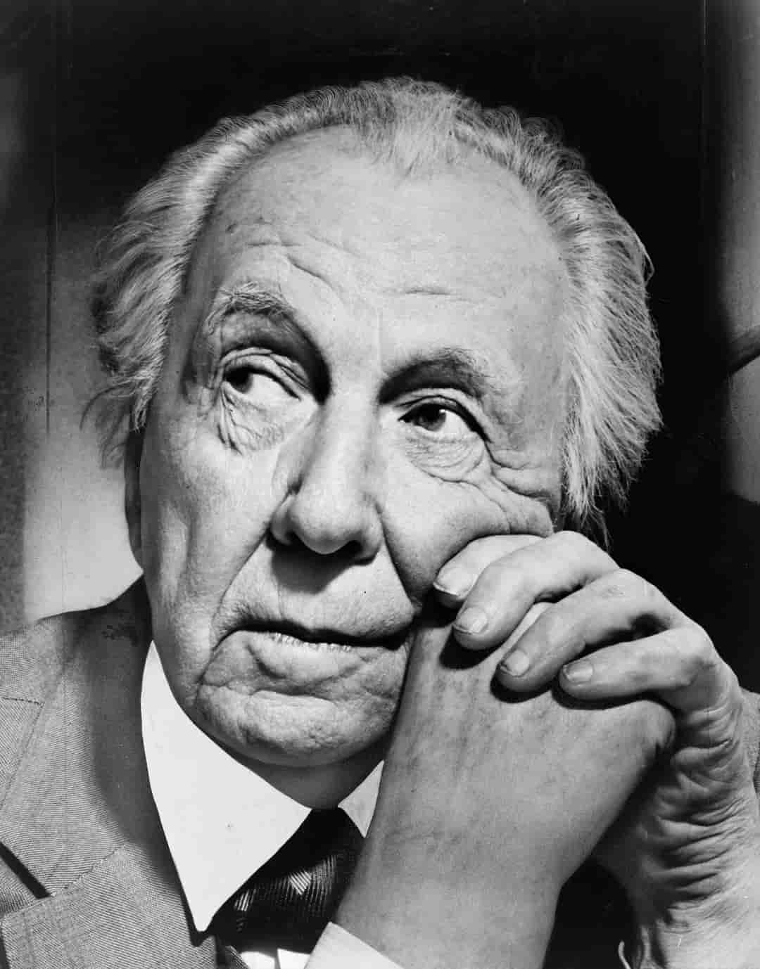 Frank Lloyd Wright championed an ‘organic’ style that tied each building to its purpose and its setting. © Public domain