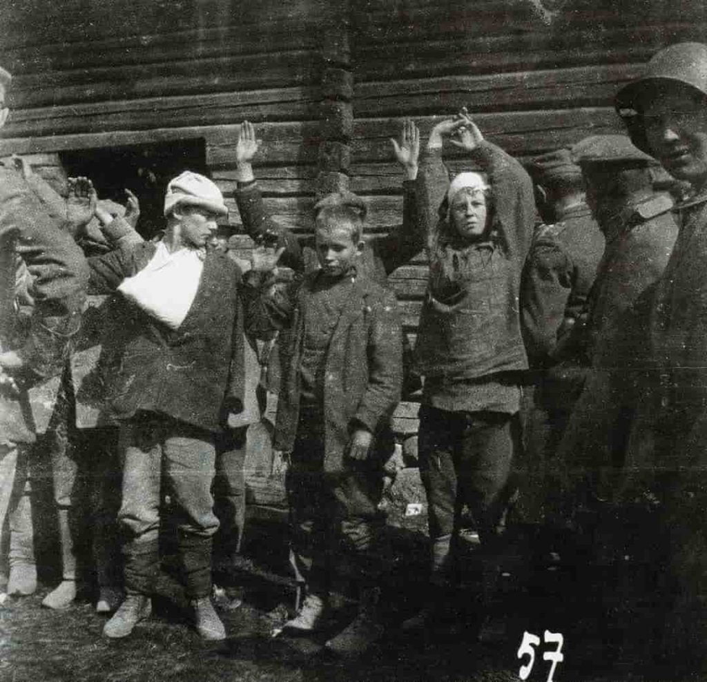 Children prisoner of war