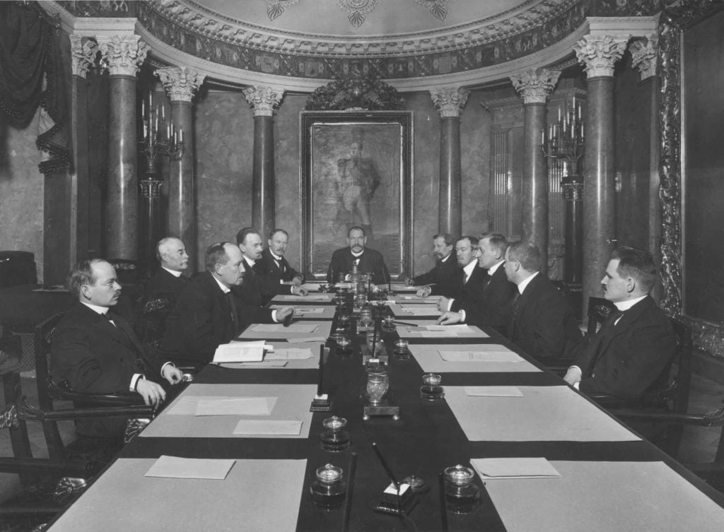 Svinhufvud in the Finnish Senate of 1917 